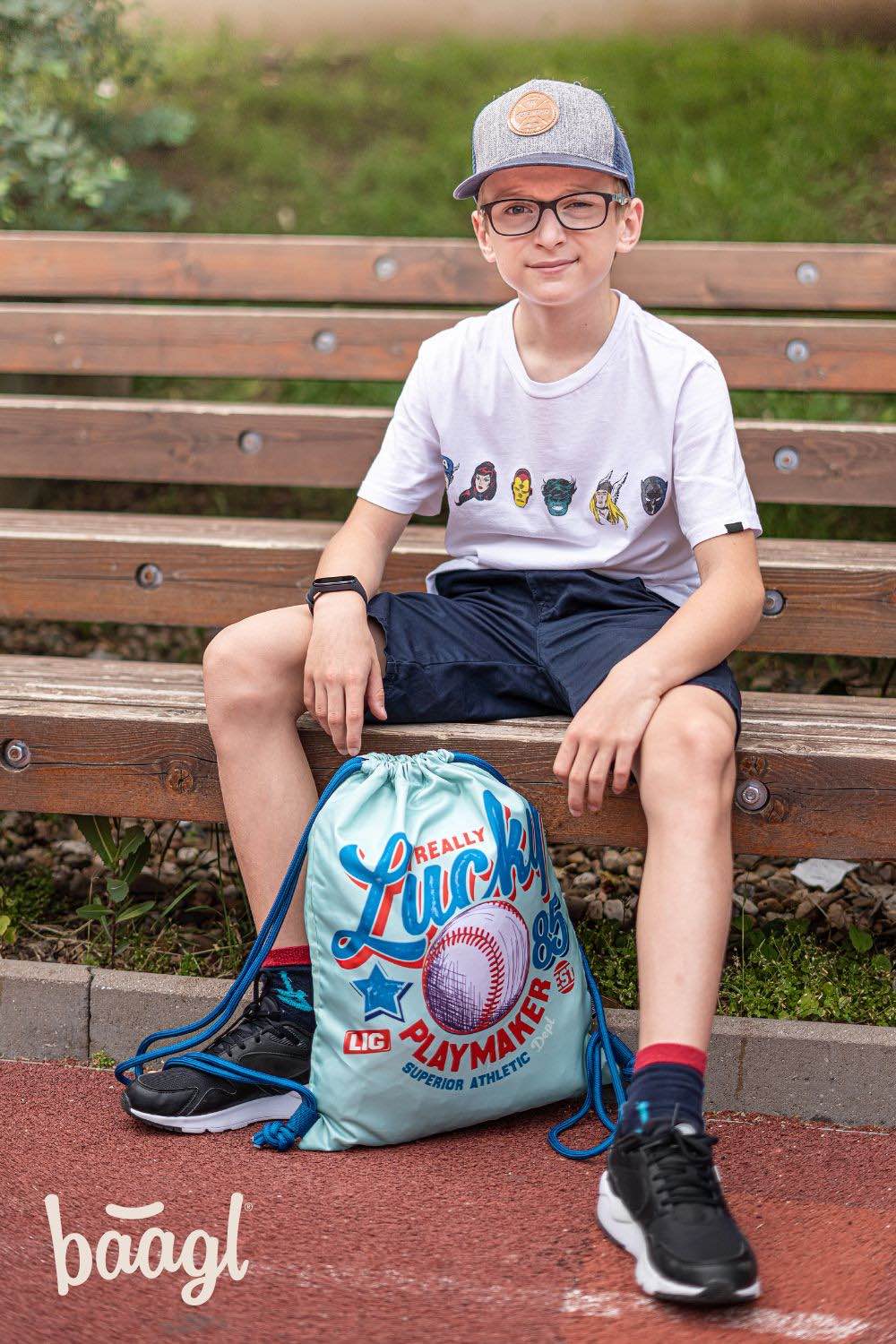 Turnbeutel Baseball LUCKY