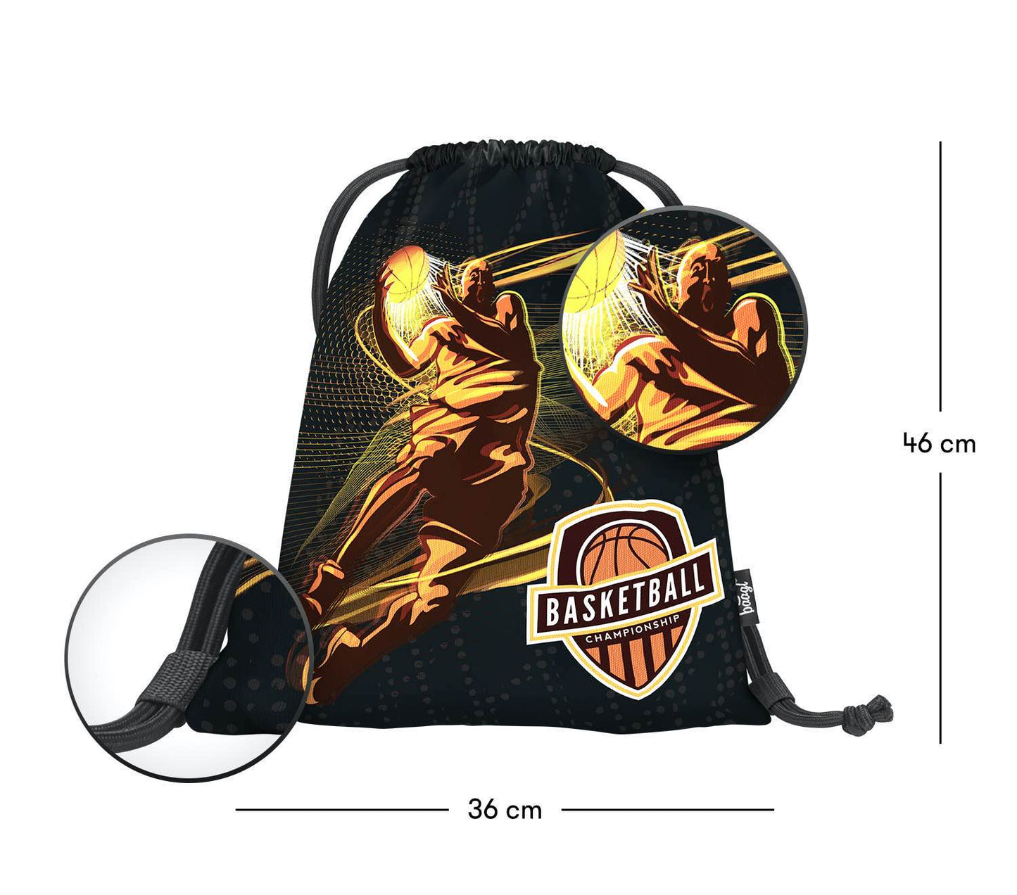 Turnbeutel Basketball SPIELER