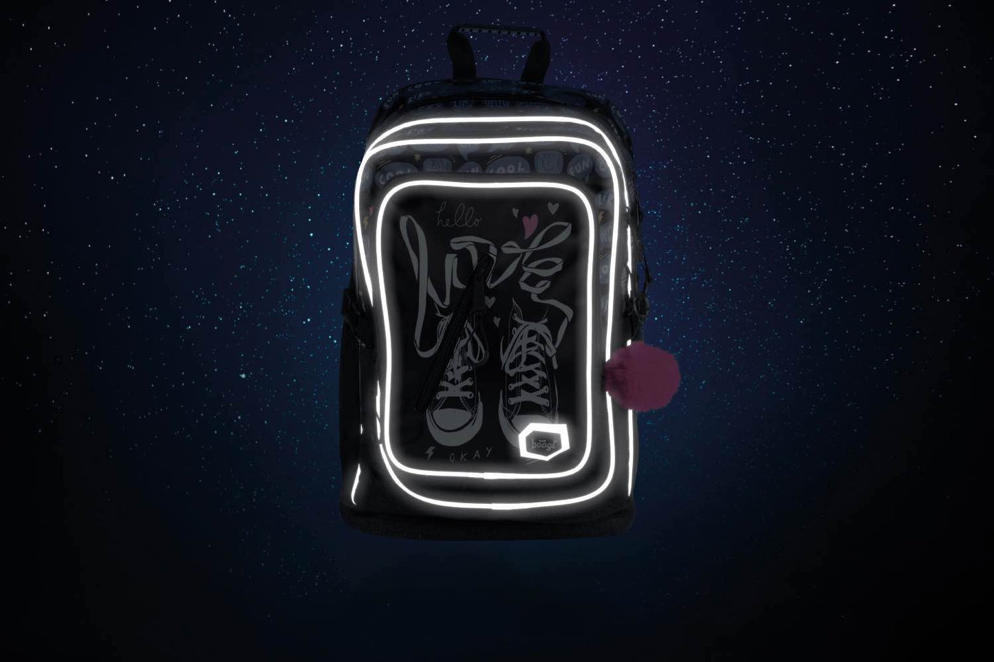 Schulrucksack Cubic Sneakers