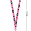 Schlüsselanhänger lang – Lanyard, Rosa