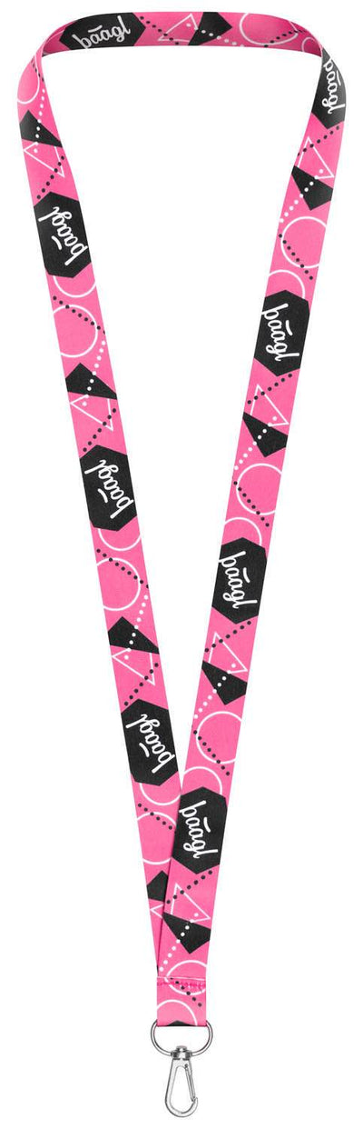 Schlüsselanhänger lang – Lanyard, Rosa