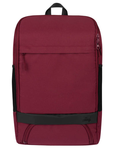 Cityrucksack RPET Bordeauxrot
