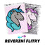 Notizbuch Paillette Einhorn