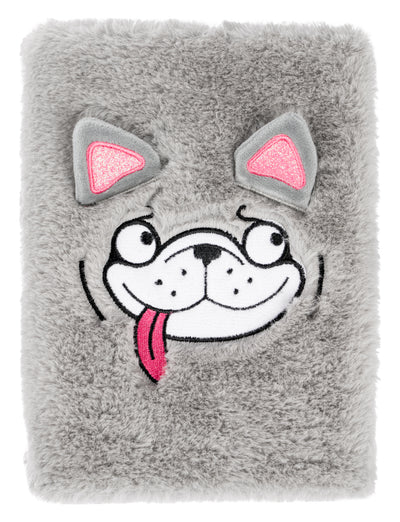 Notizblock Plüsch Doggie