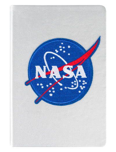 NASA Notizbuch silber