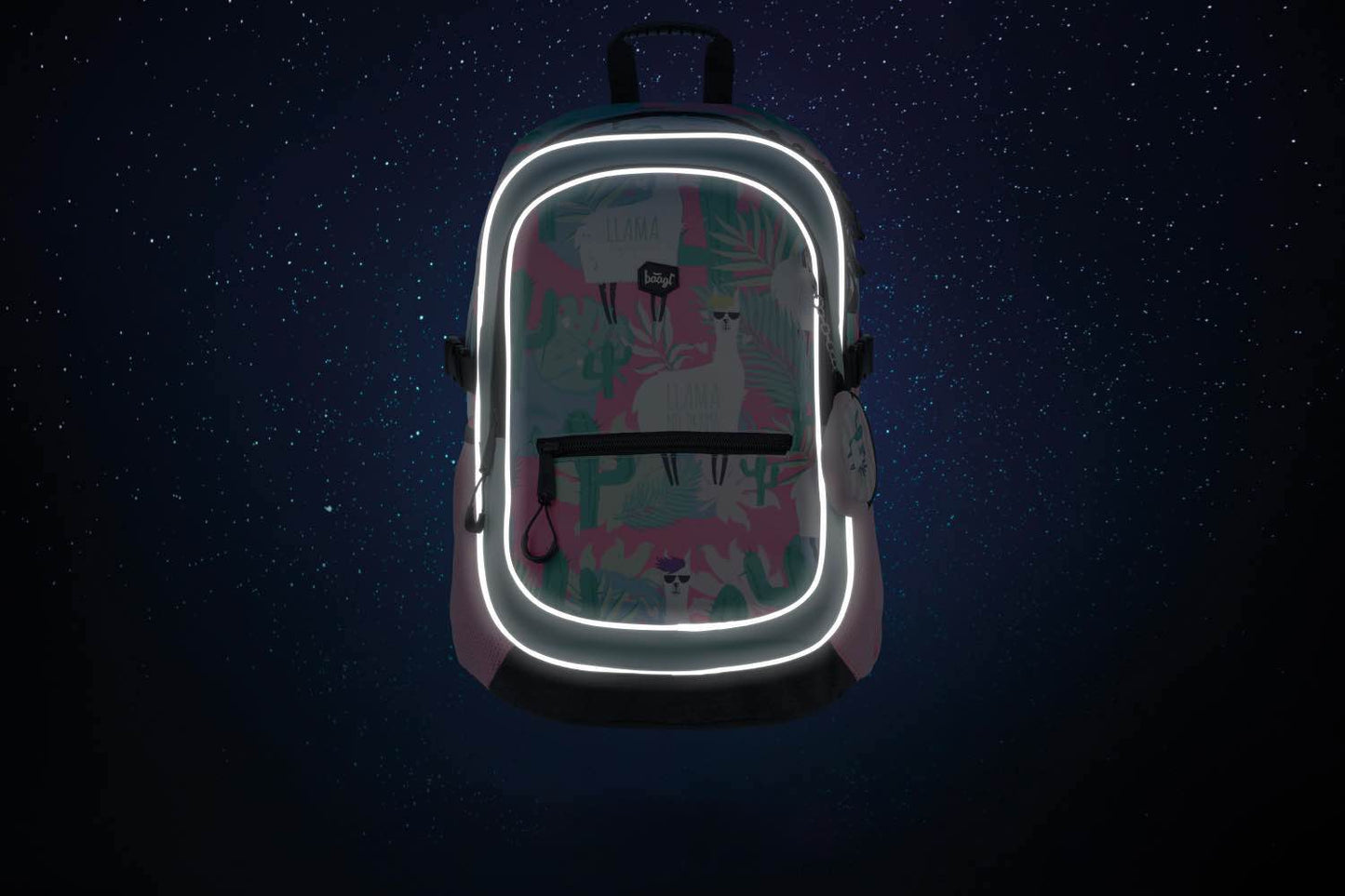 Schulrucksack Core Lamas