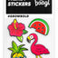 Aufkleber Flamingo