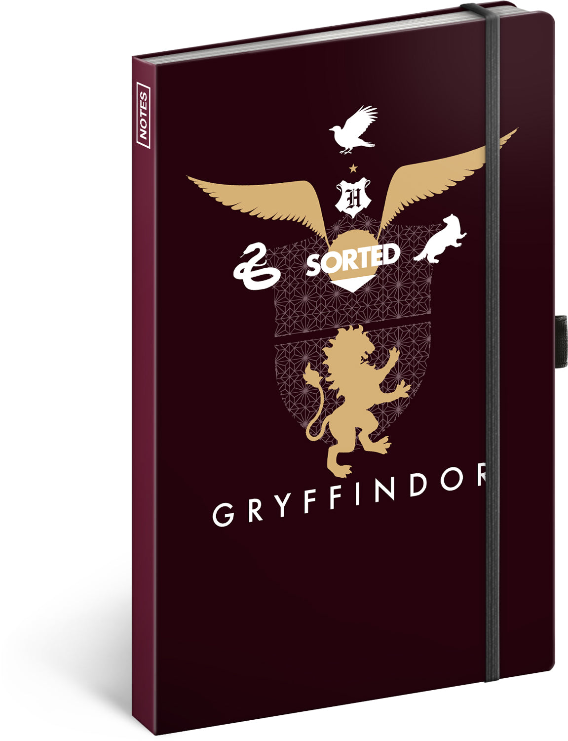 Notizbuch Harry Potter - Gryffindor, liniert, 13 x 21 cm