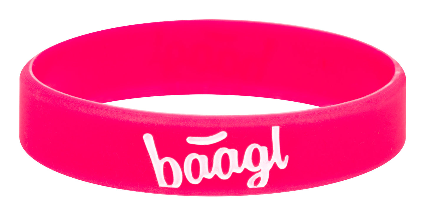 Leuchtendes Armband Logo Rosa