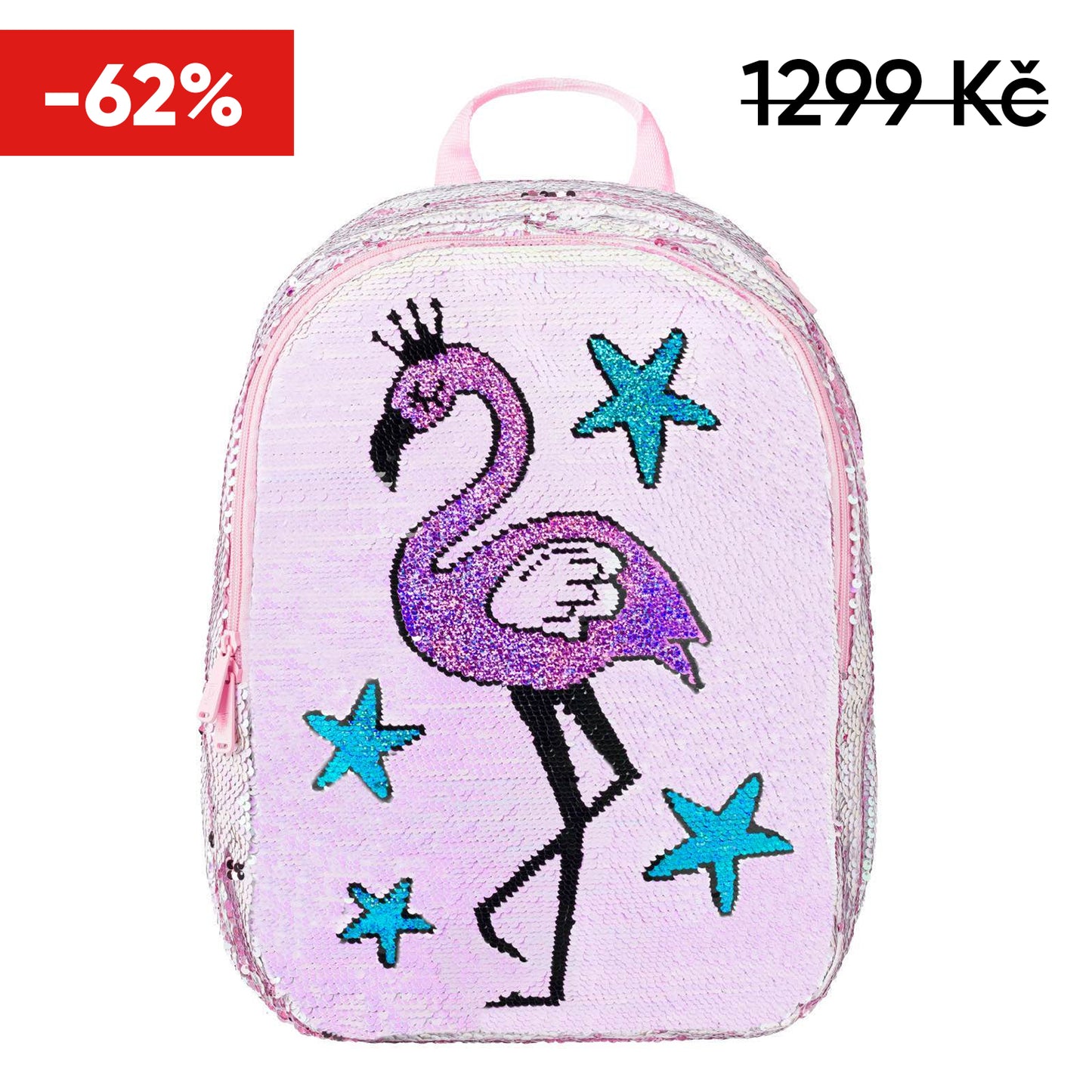 Schulrucksack Fun Flamingo