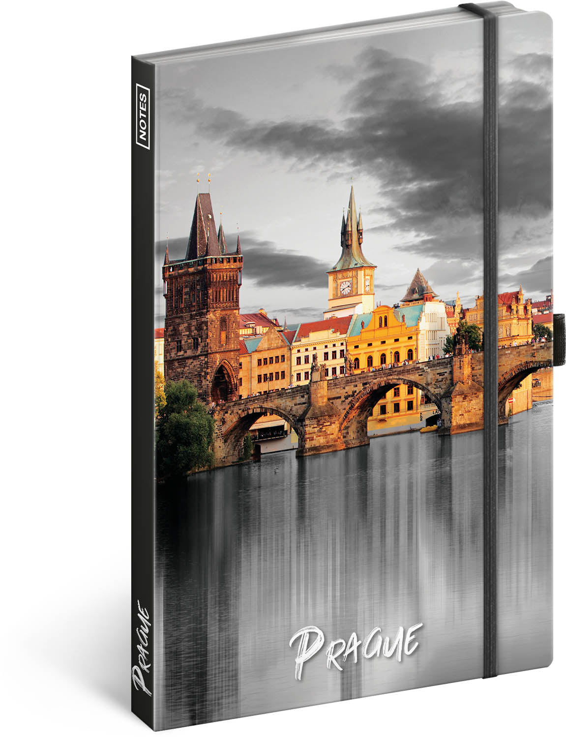 Notizbuch Prag, liniert, 13 x 21 cm