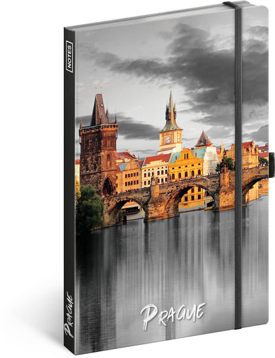 Notizbuch Prag, liniert, 13 x 21 cm