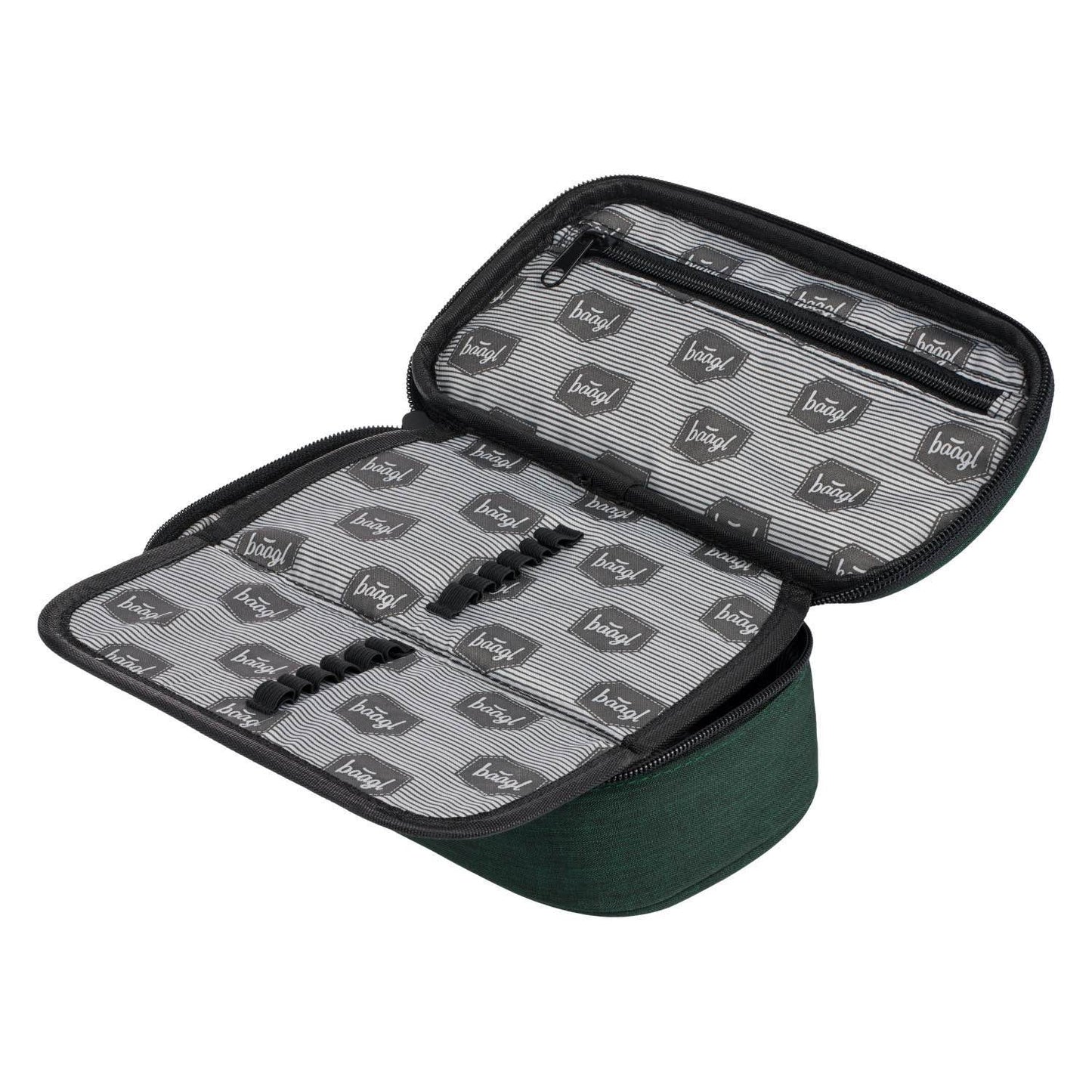 Federmäppchen Etui Logo Grün