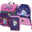 Unicorn Schulranzen-Set 3tlg: Schulranzen, Federmäppchen, Turnbeutel