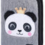 Panda Schulranzen-Set 4tlg: Schulranzen, Federmäppchen, Turnbeutel, Geldbeutel