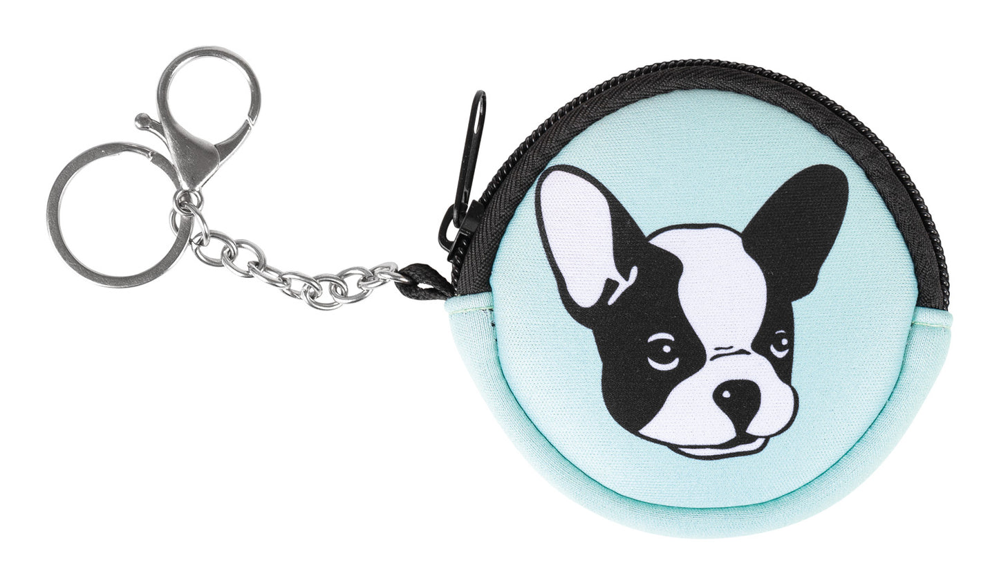 Doggie Schulranzen-Set 7tlg: Schulranzen, Federmäppchen, Turnbeutel, Brotdose, Heftmappe mit Reißverschlus, Geldbeutel, Plüsch-Notizbuch