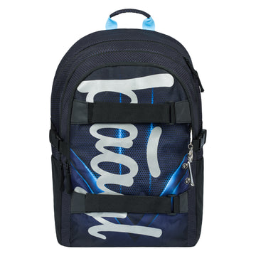 Schulrucksack Skate Bluelight