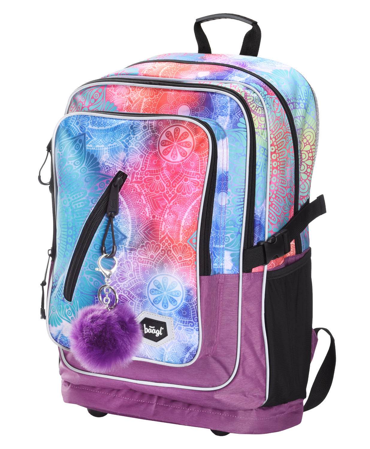 Cubic Mandala Rucksack-Set 3tlg: Rucksack, Federmäppchen, Turnbeutel