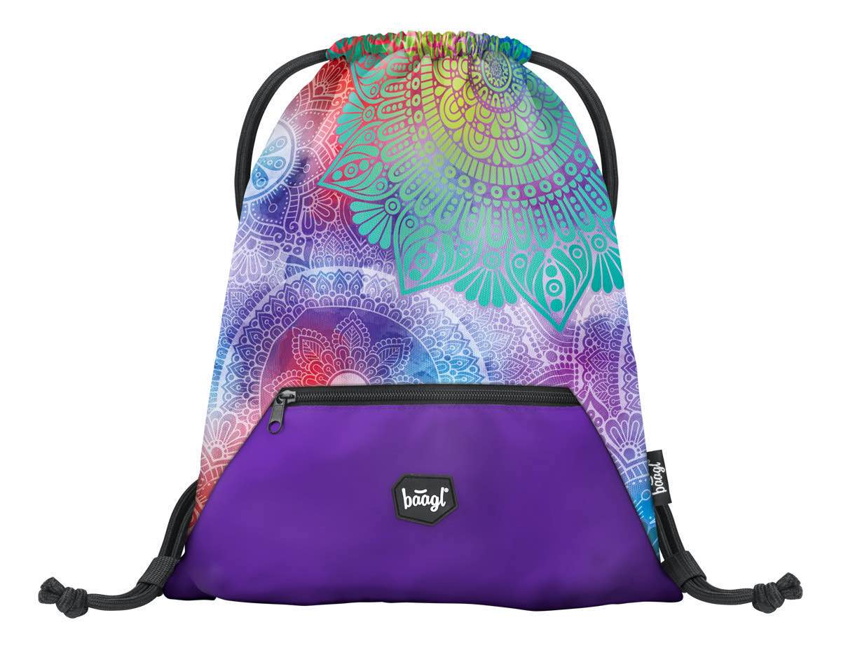 Cubic Mandala Rucksack-Set 3tlg: Rucksack, Federmäppchen, Turnbeutel
