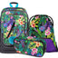 Cubic Tropical Rucksack-Set 3tlg: Rucksack, Federmäppchen, Turnbeutel