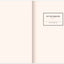 Notizbuch Velvet Typo, liniert, 13 × 21 cm