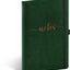 Notizbuch Velvet Typo, liniert, 13 × 21 cm