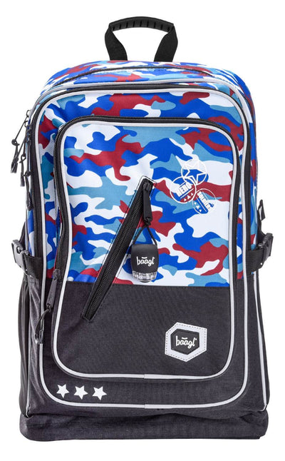 Cubic Army Rucksack-Set 3tlg: Rucksack, Federmäppchen, Turnbeutel