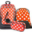 Cubic Dots Rucksack-Set 3tlg: Rucksack, Federmäppchen, Turnbeutel