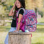Feder Rucksack-Set 3tlg: Rucksack, Federmäppchen, Turnbeutel