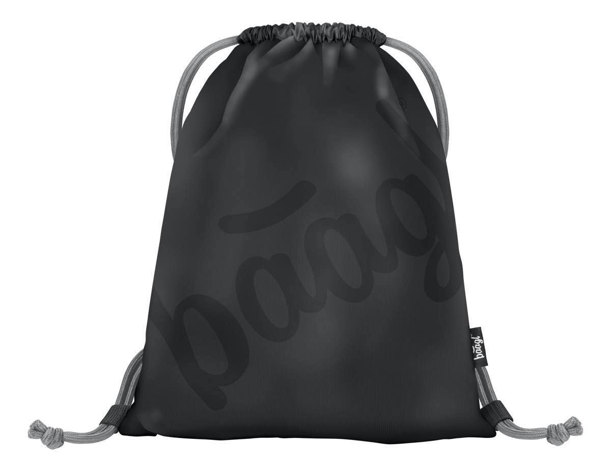 Black Rucksack-Set 3tlg: Rucksack, Federmäppchen, Turnbeutel