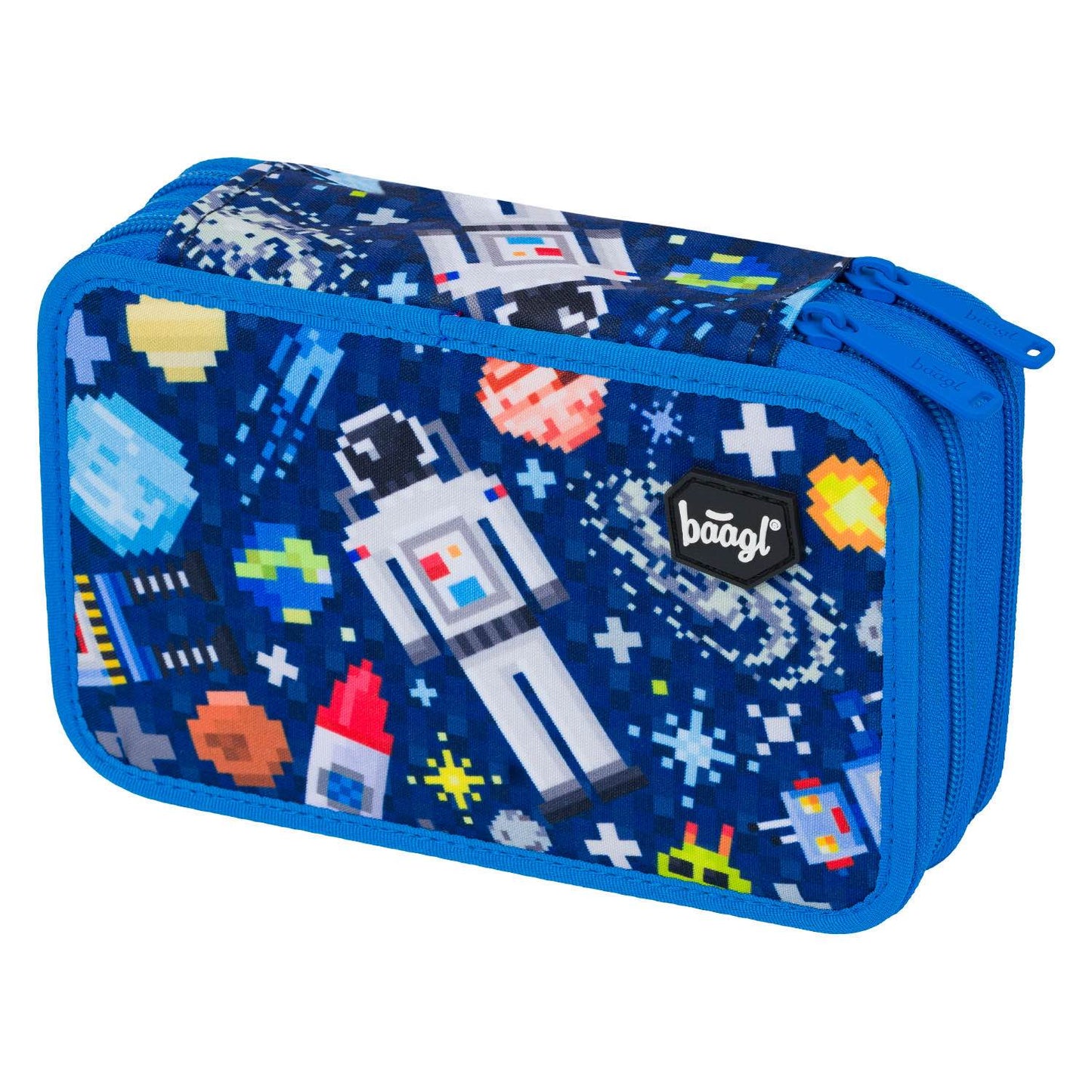 Federmäppchen 2-Fach Space Game