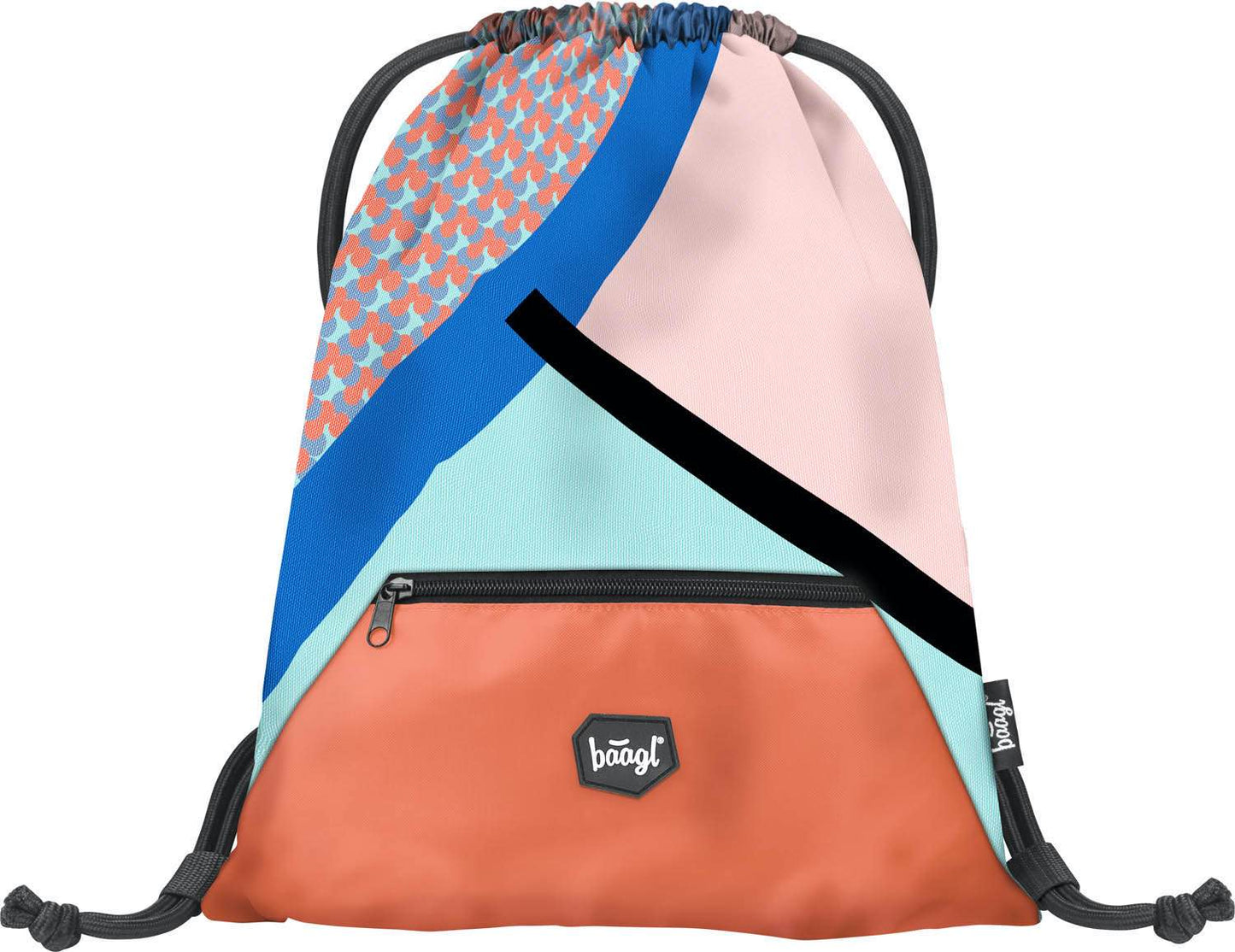 Turnbeutel mit Tasche Form