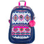 Boho Rucksack-Set 3tlg: Rucksack, Federmäppchen, Turnbeutel