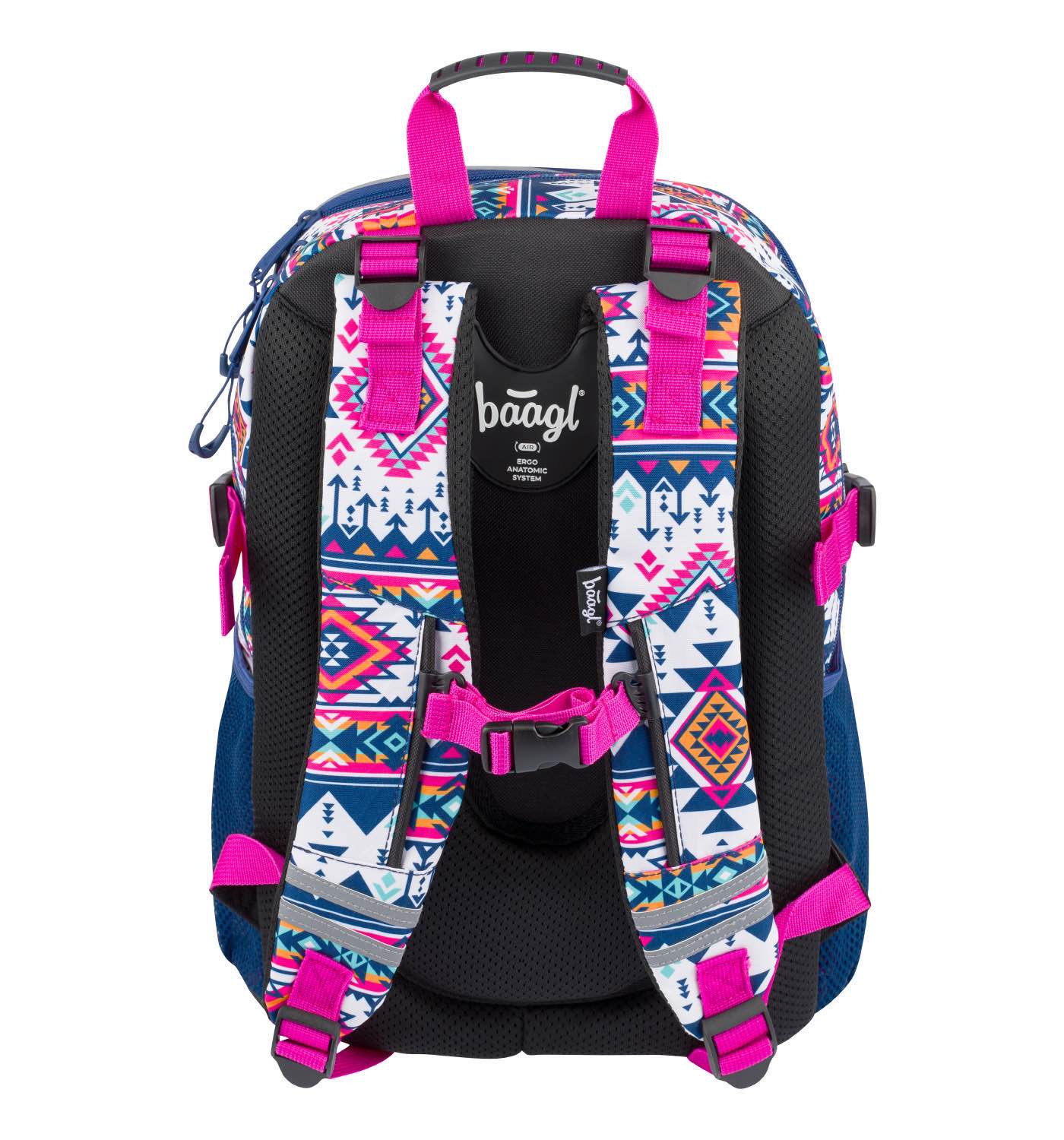 Boho Rucksack-Set 3tlg: Rucksack, Federmäppchen, Turnbeutel