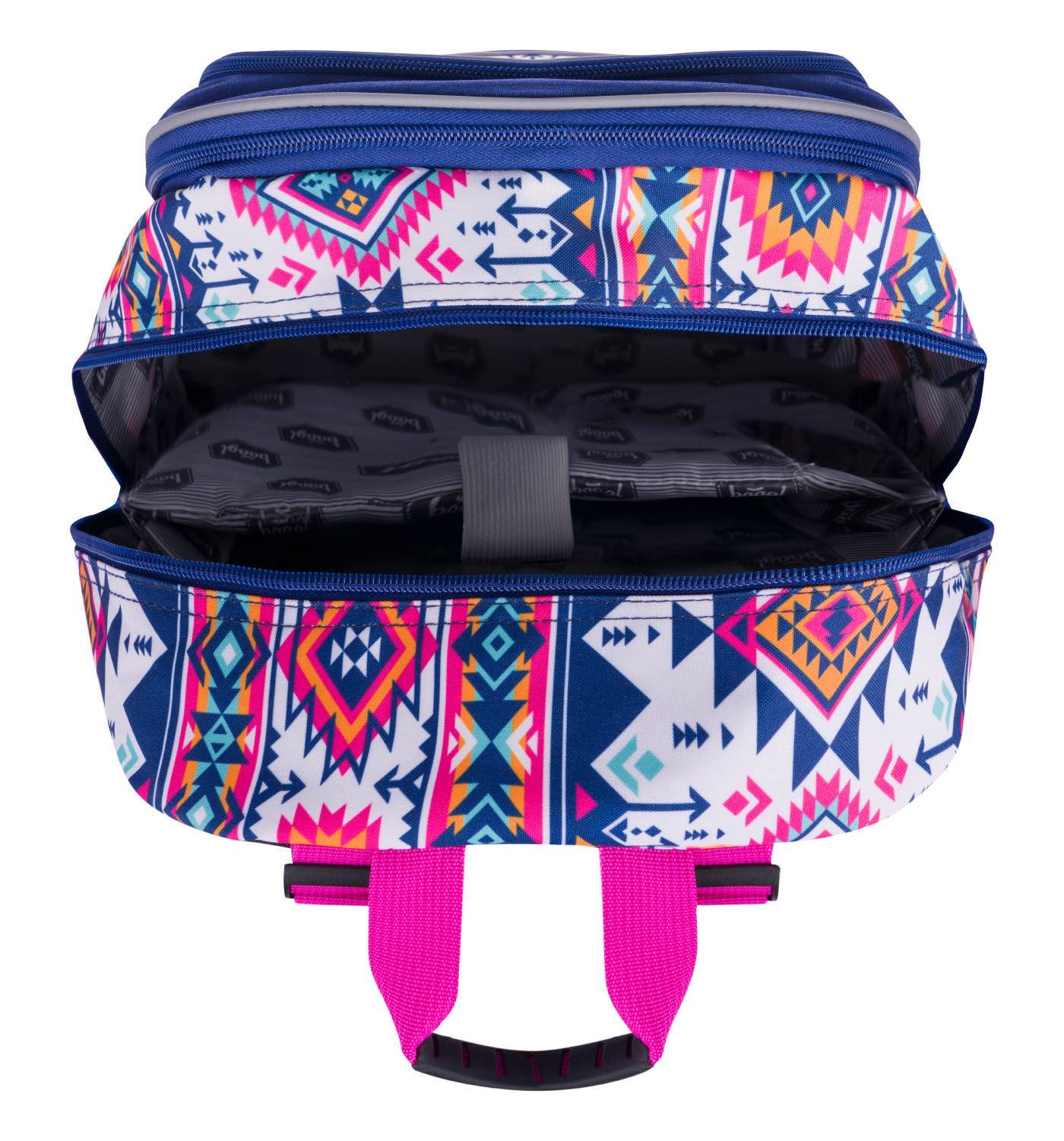 Boho Rucksack-Set 3tlg: Rucksack, Federmäppchen, Turnbeutel