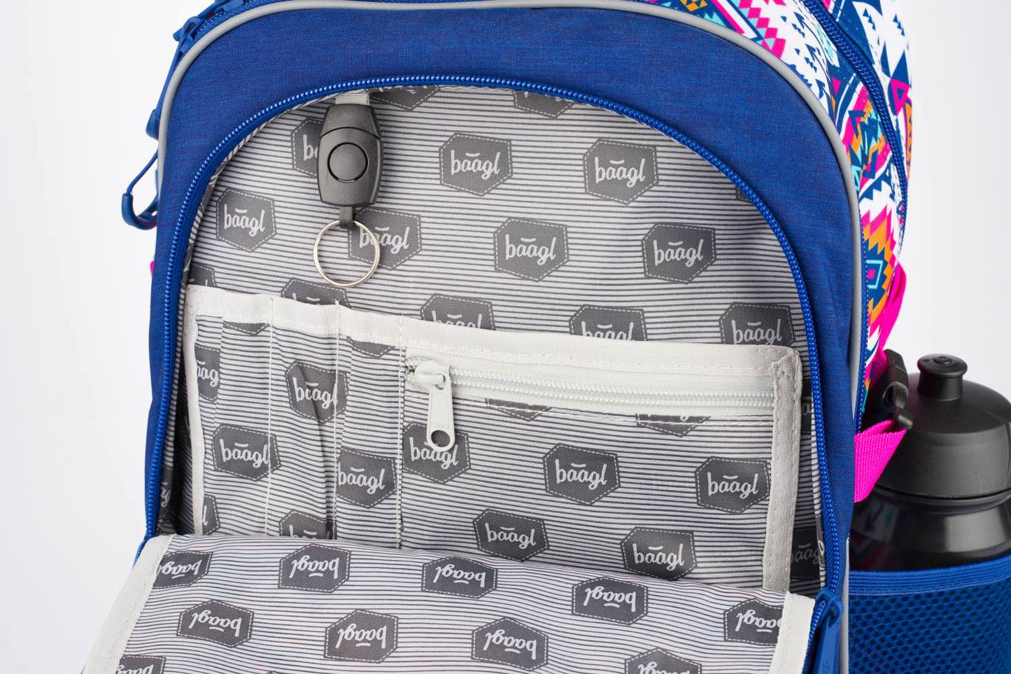 Boho Rucksack-Set 3tlg: Rucksack, Federmäppchen, Turnbeutel
