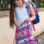 Boho Rucksack-Set 3tlg: Rucksack, Federmäppchen, Turnbeutel