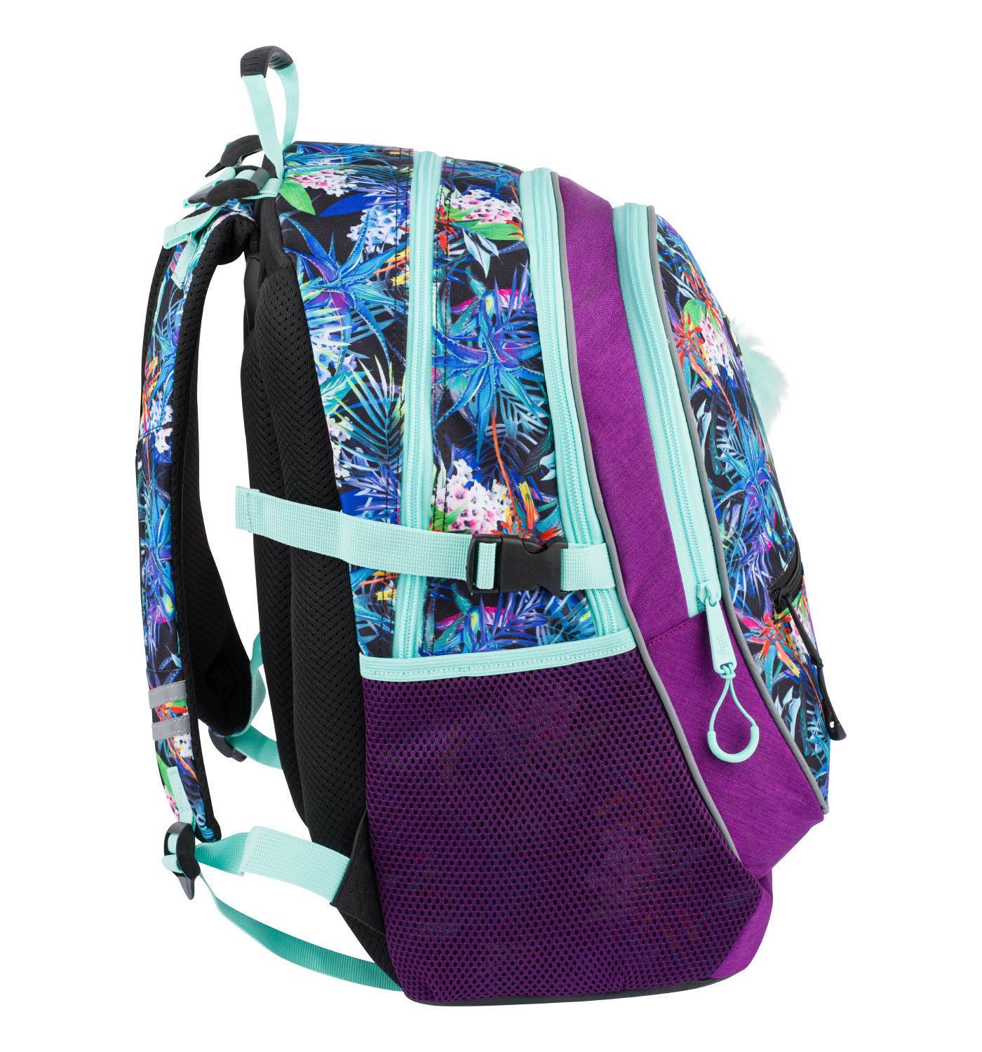 Jungle Rucksack-Set 3tlg: Rucksack, Federmäppchen, Turnbeutel