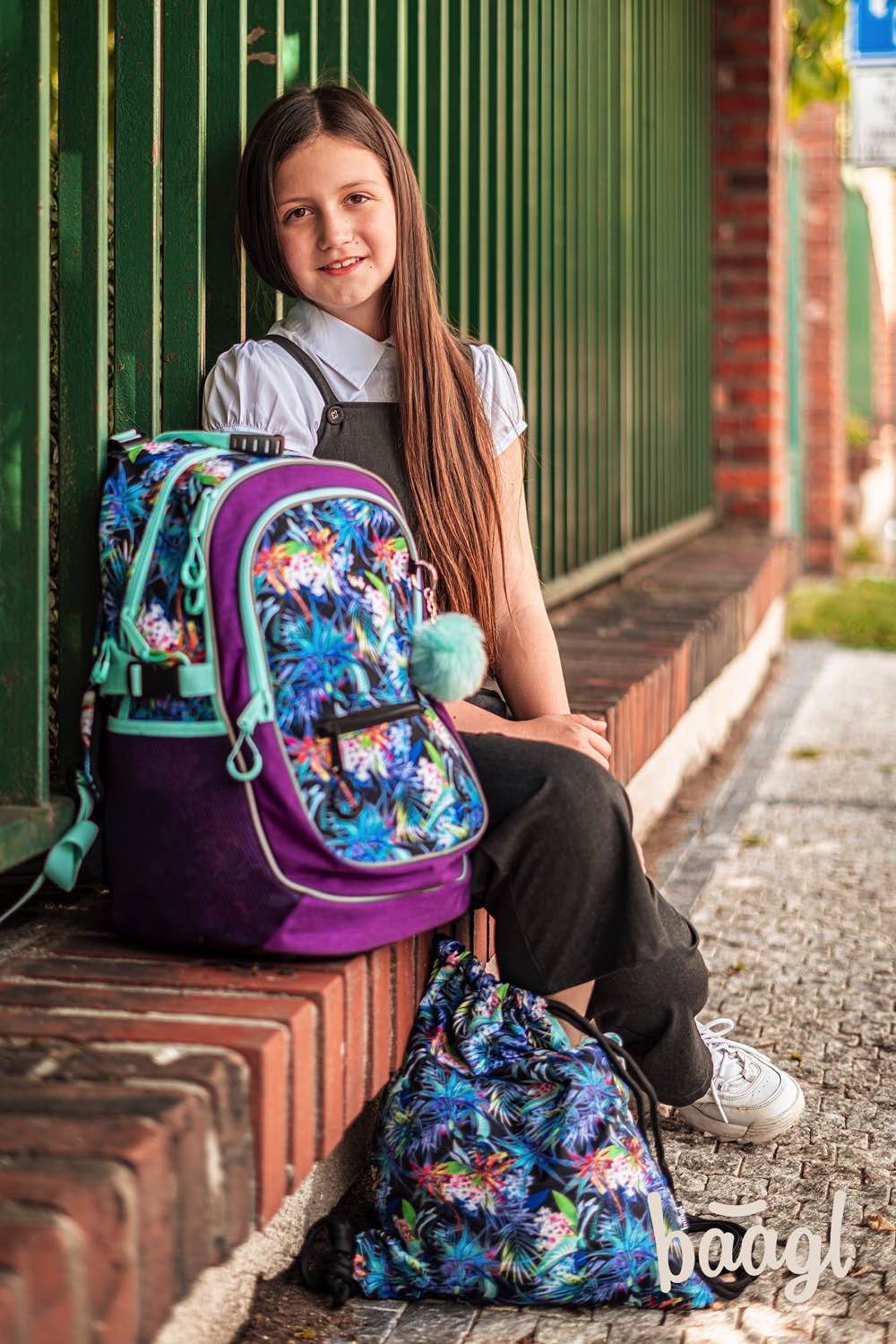 Jungle Rucksack-Set 3tlg: Rucksack, Federmäppchen, Turnbeutel