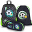 Fußball Rucksack-Set 3tlg: Rucksack, Federmäppchen, Turnbeutel