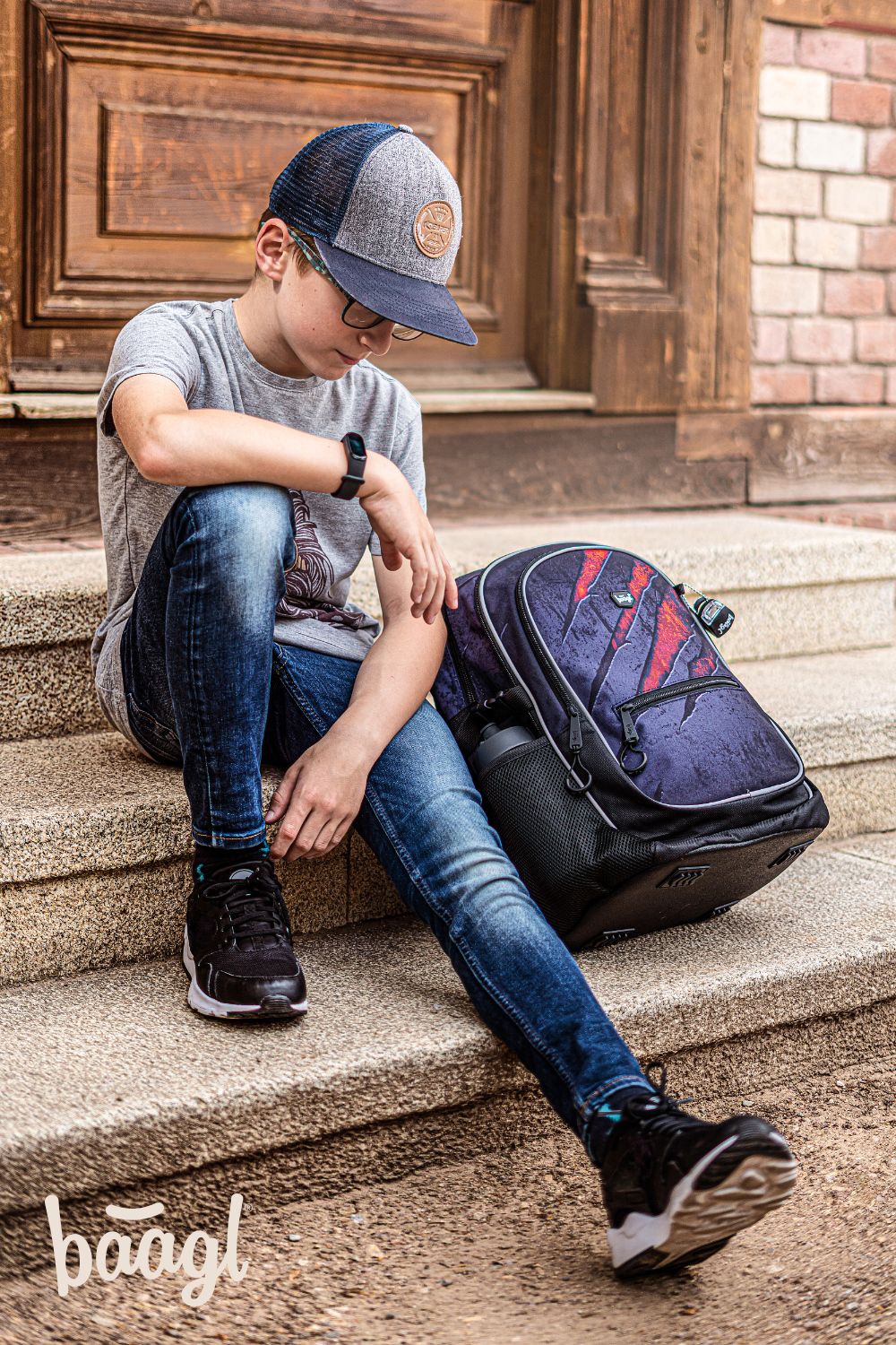 Lava Rucksack-Set 3tlg: Rucksack, Federmäppchen, Turnbeutel