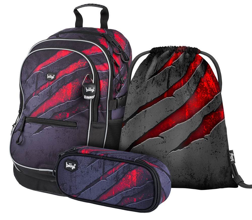 Lava Rucksack-Set 3tlg: Rucksack, Federmäppchen, Turnbeutel