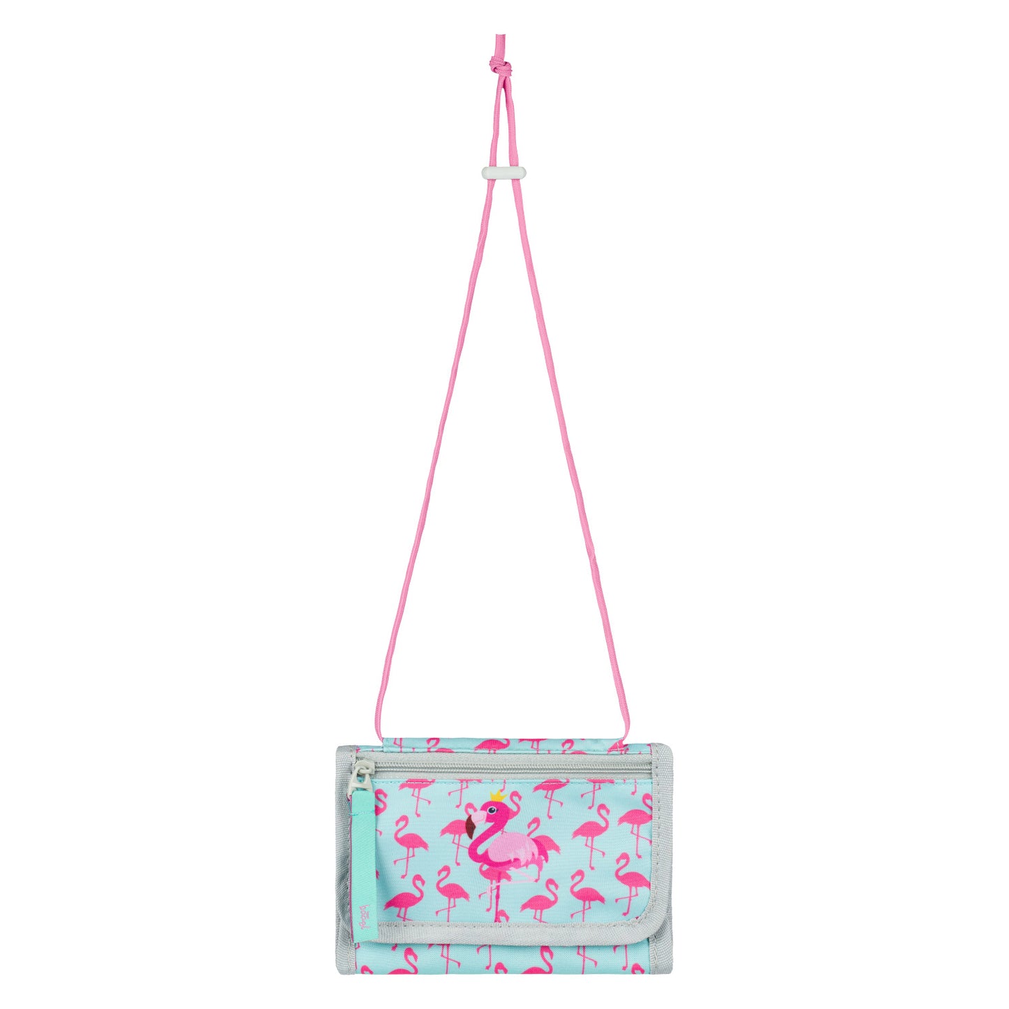 Zippy Flamingo Schulranzen-Set 6tlg.: Schulranzen, Federmäppchen, Turnbeutel, Geldbörse, Heftmappe, Brotdose