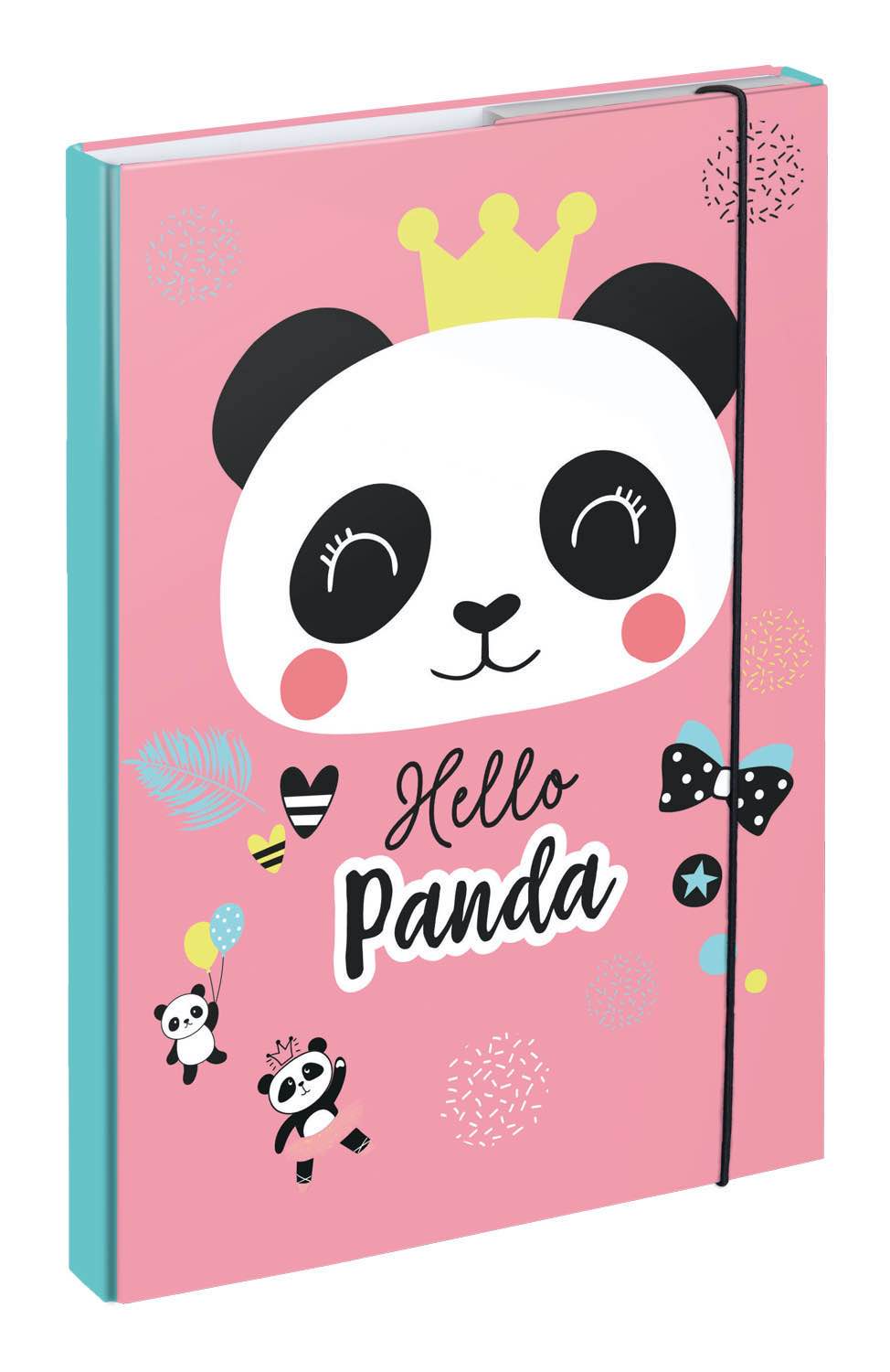 Zippy Panda Schulranzen-Set 8tlg.: Schulranzen, Federmäppchen, Turnbeutel, Heftmappe, Brotdose, Geldbörse, Schürze, Faltkoffer