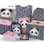 Zippy Panda Schulranzen-Set 8tlg.: Schulranzen, Federmäppchen, Turnbeutel, Heftmappe, Brotdose, Geldbörse, Schürze, Faltkoffer