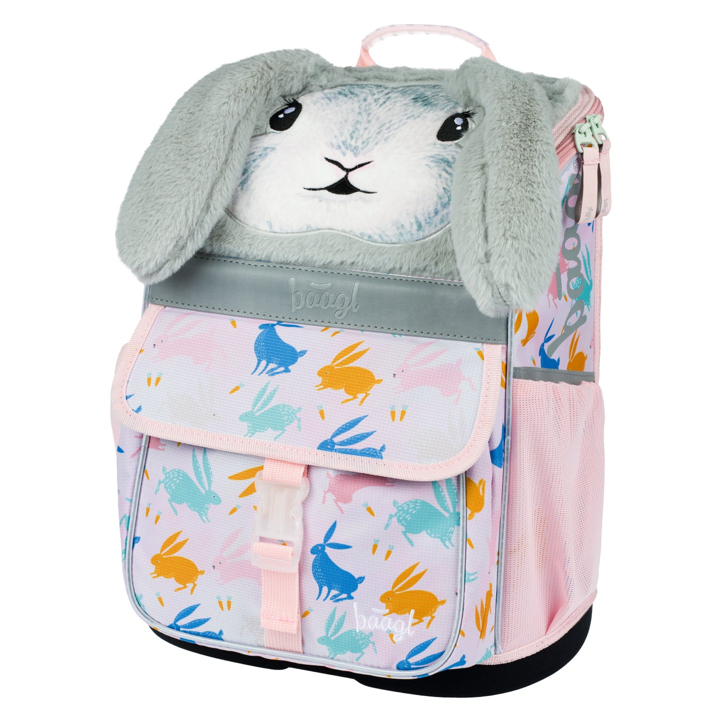 Zippy Bunny Schulranzen-Set 5tlg.: Schulranzen, Federmäppchen, Turnbeutel, Brotdose, Heftmappe
