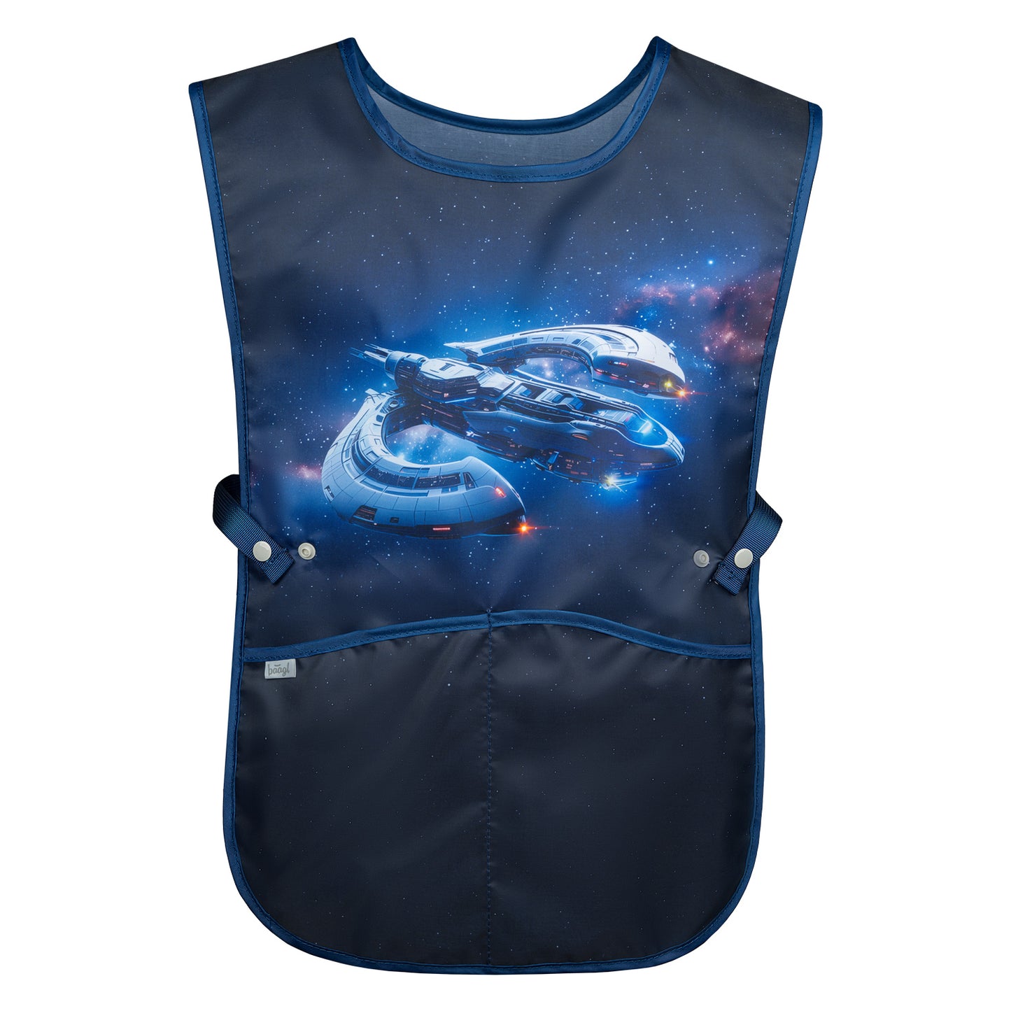 Zippy Space Ship Schulranzen-Set 7tlg.: Schulranzen, Federmäppchen, Turnbeutel, Geldbörse, Schürze, Brotdose, Faltkoffer