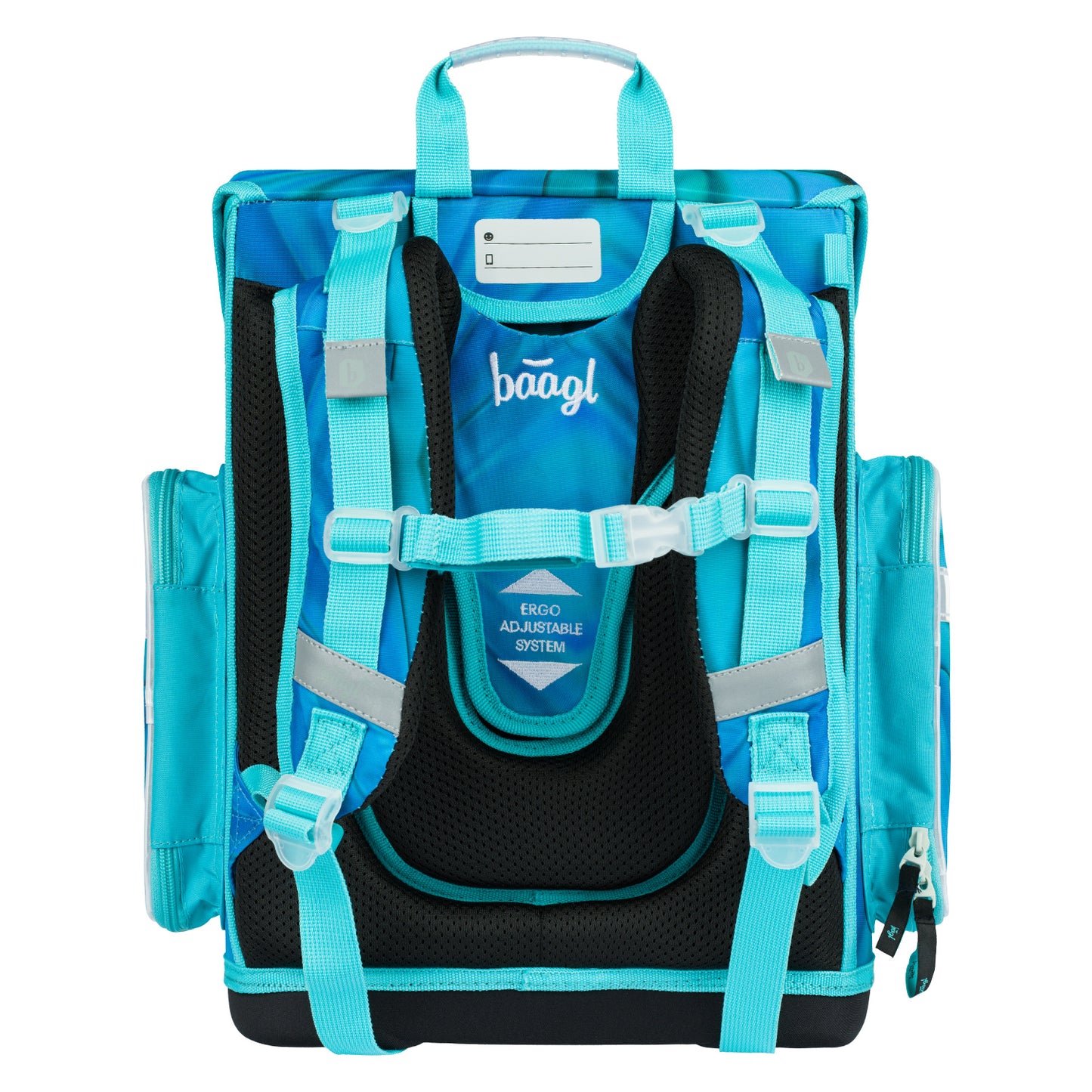Ergo Butterfly Schulranzen-Set 7tlg.: Schulranzen, Federmäppchen, Turnbeutel, Geldbörse, Heftmappe, Brotdose, Faltkoffer