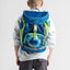 Airy Fußball Ball Rucksack-Set 7tlg: Rucksack, Federmäppchen, Turnbeutel, Pencil Slider, Federmäppchen 3-Fach, Geldbörse, Sporttasche