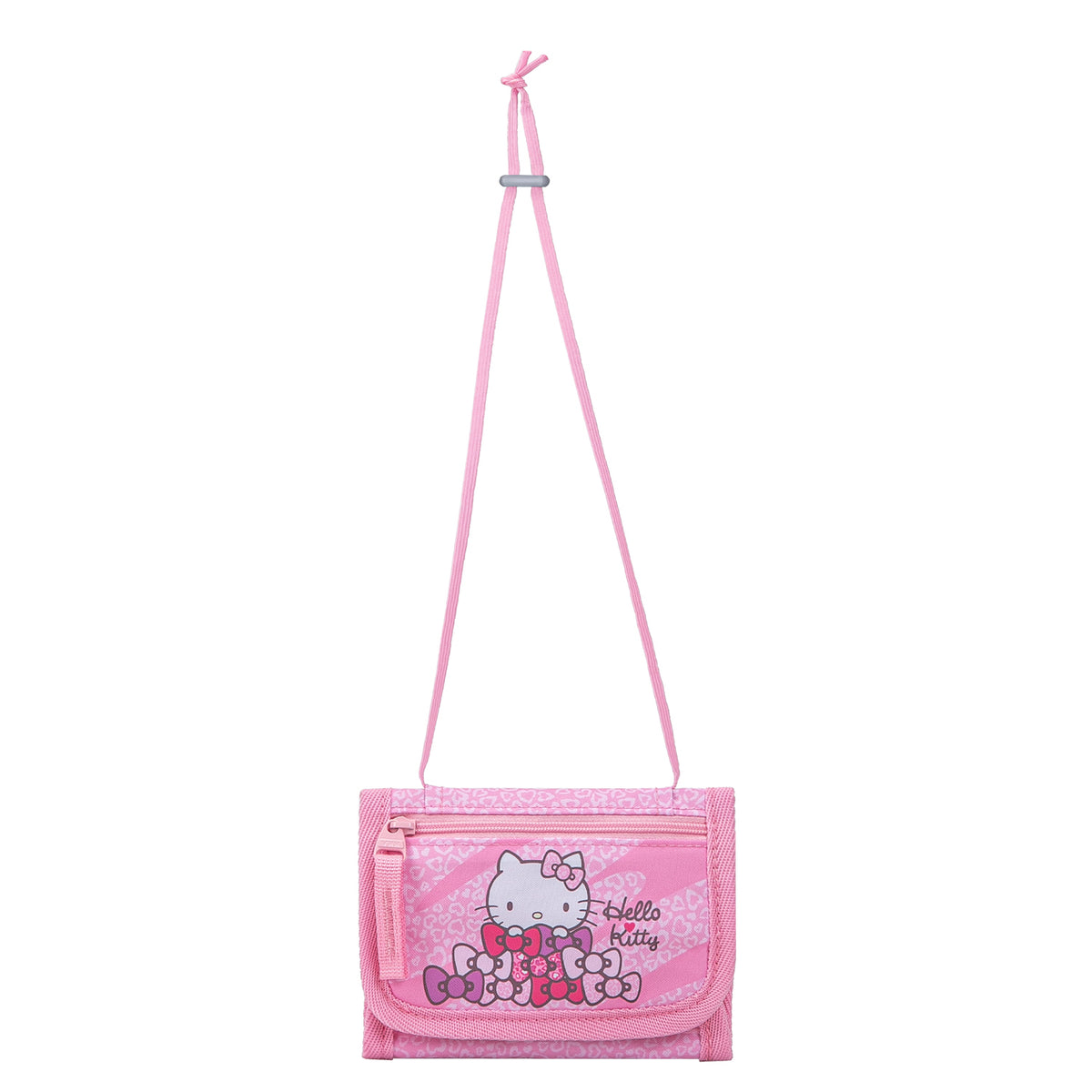 Zippy Plus Hello Kitty Sweet Leopard Schulranzen-Set 9tlg: Schulranzen, Federmäppchen, Turnbeutel, Schürze, Geldbörse, Pencil Slider, Federmäppchen 3-Fach, Trinkflasche, Faltkoffer mit geschmiedeten E